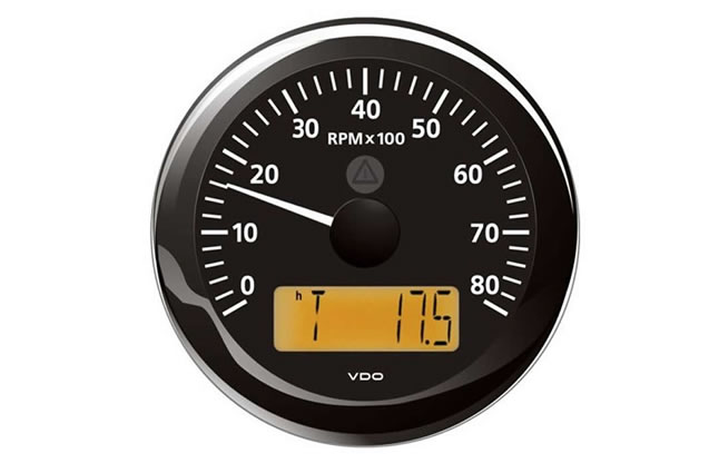 Marine Tachometer 8000 RPM Gauges